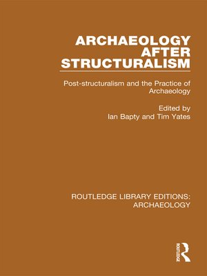 cover image of Archaeology After Structuralism